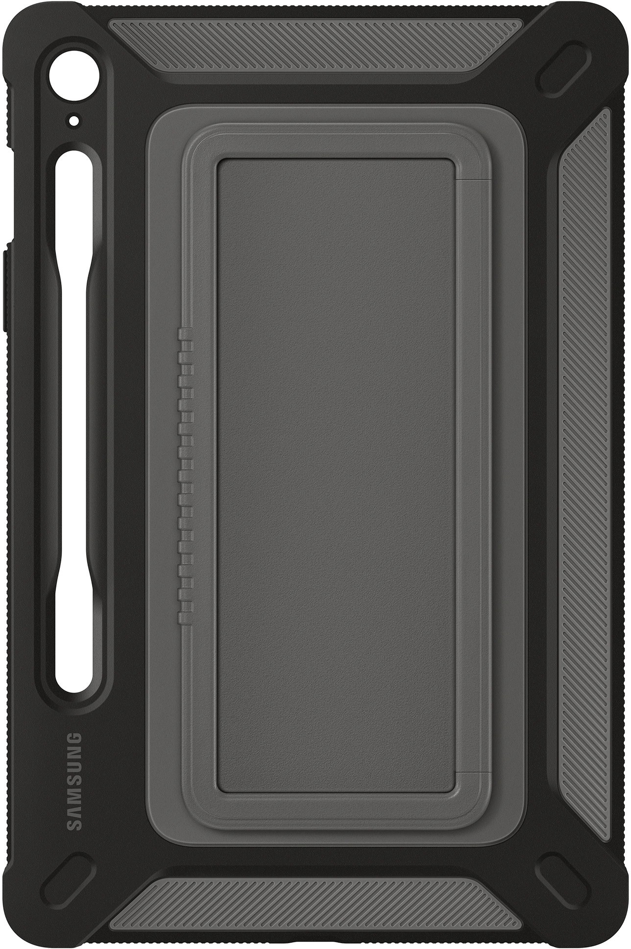 Чехол Samsung Outdoor Cover Tab S9 FE (X510) Black (EF-RX510CBEGRU), цвет серый - фото 1