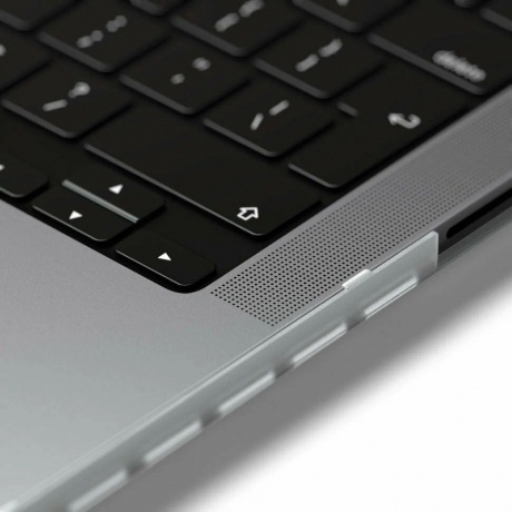 Чехол-накладка Satechi Eco Hardshell Case для MacBook Pro 14 темный. - фото 7