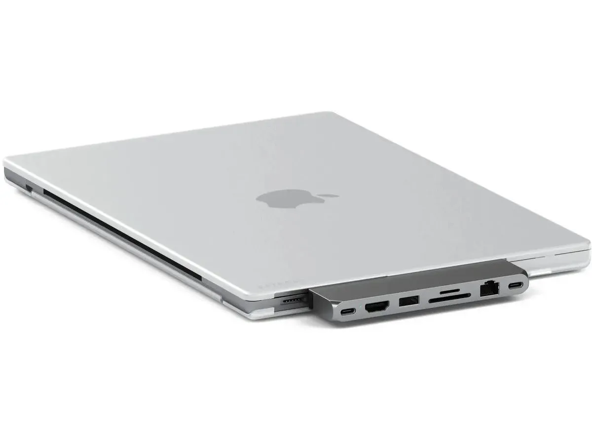 Чехол-накладка Satechi Eco Hardshell Case для MacBook Pro 14" прозрачный - фото 2