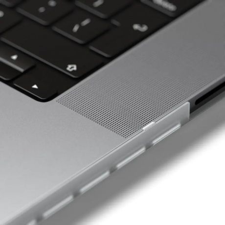 Чехол-накладка Satechi Eco Hardshell Case для MacBook Pro 16&quot; прозрачный - фото 4